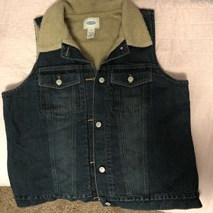 Old Navy jean vest